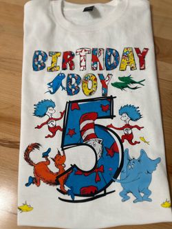 Dr Seuss custom birthday
