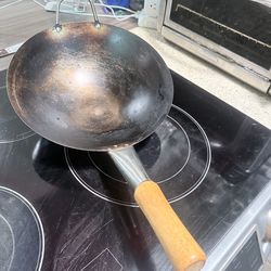 Chinese wok pan 12 “