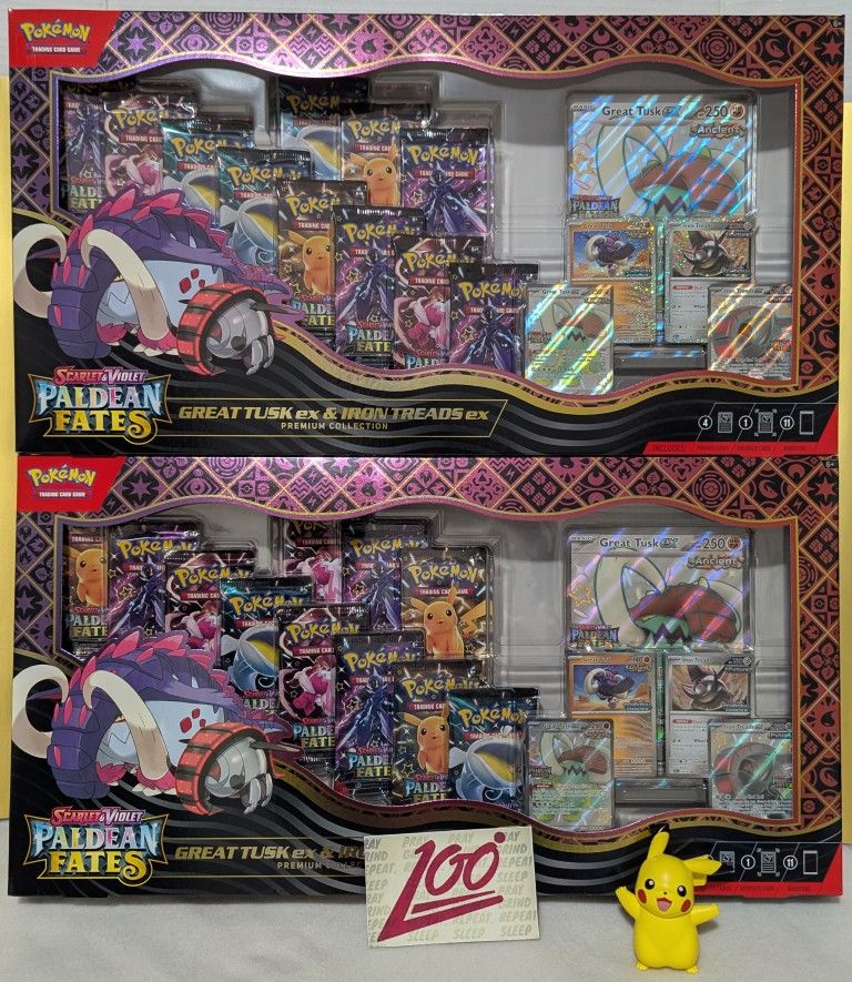 Paldean Fates Great Tusk collection