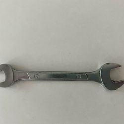 OPEN END WRENCH S24  CHROME HAND TOOL 6" LONG (12mm/14mm)