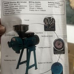 Electric Dry In Wet Grinder