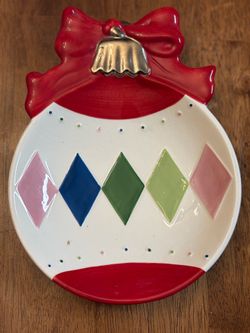 Christmas bowl decor