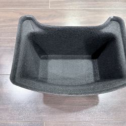 Tesla back seat console tray
