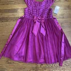 Beautiful purple holiday dress sz 10