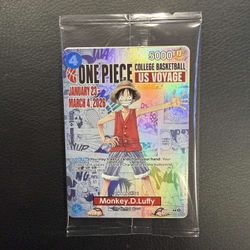 One Piece Us College Voyage Trading Card