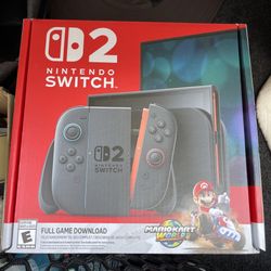 NINTENDO Switch 2 + Mario Kart World Console Bundle