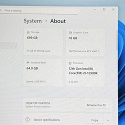 Super Fast Gaming PC | Core i9 | RTX 5060Ti | 64GB DDR5 RAM | Clean Build