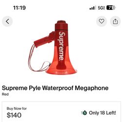 Supreme Pyle Waterproof Megaphone 