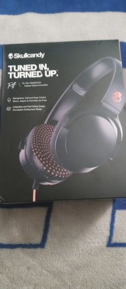 Blue Speckle Sunset Riff Wired Skullcandy Headphones