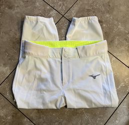 White Mizuno Softball Pants