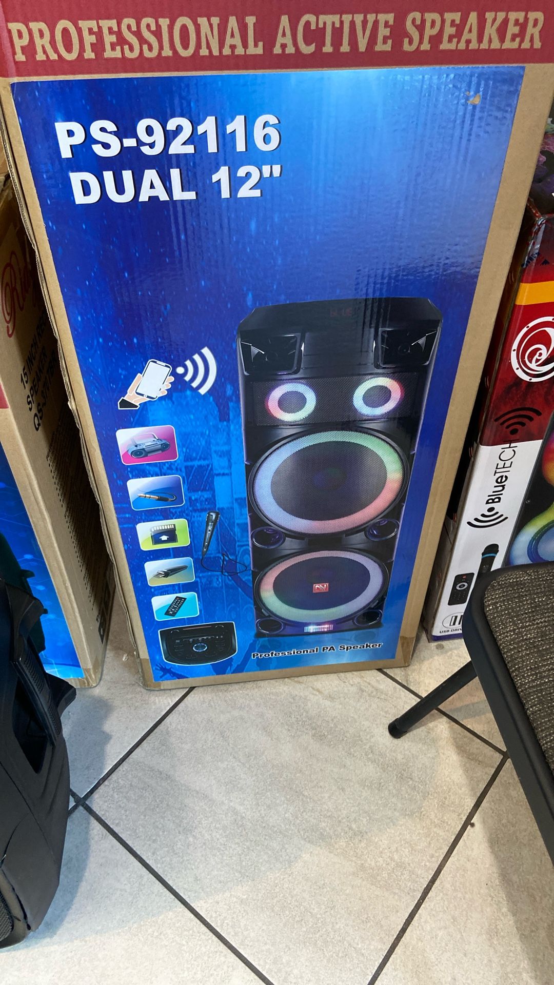 Bluetooth Speaker 2x12