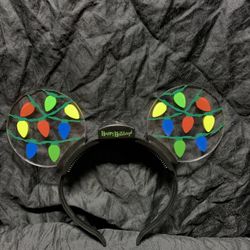 Disney Parks - Happy Holidays String of Lights Ear Headband [Lights Up]