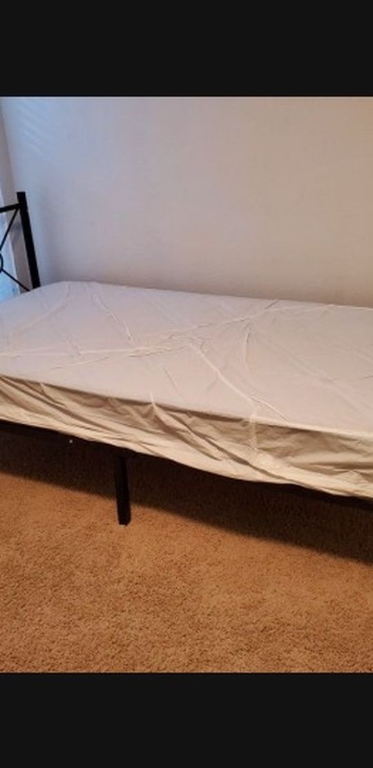 Twin Bed Frame And Mattress 