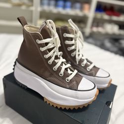 Converse Run Star Hike Hi Squirrel Friend  Size 5