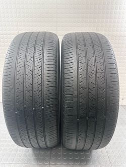 Set of 2 used tires kumho 205/55/16 # 1495