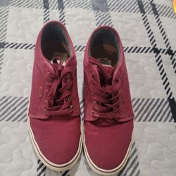 Size 12 Mens Van's And Nike Shoes 