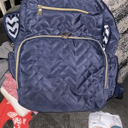 Blue Girls Backpack 