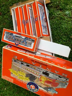 Lionel Santa Fe train set