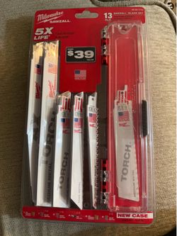 Milwaukee Sawzall 13-Piece Blade Set