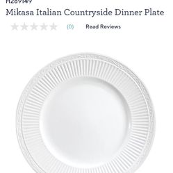Beautiful Brand New Mikasa Italian Countryside Dinner Set