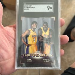 Kobe Bryant And Shaq Card