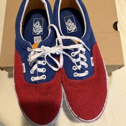 Vans Era Multicolor Canvas Sneakers. Size 11 1/2