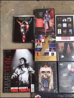 Michael Jackson collectibles (Lot) mix new and used