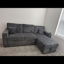 Grey couch