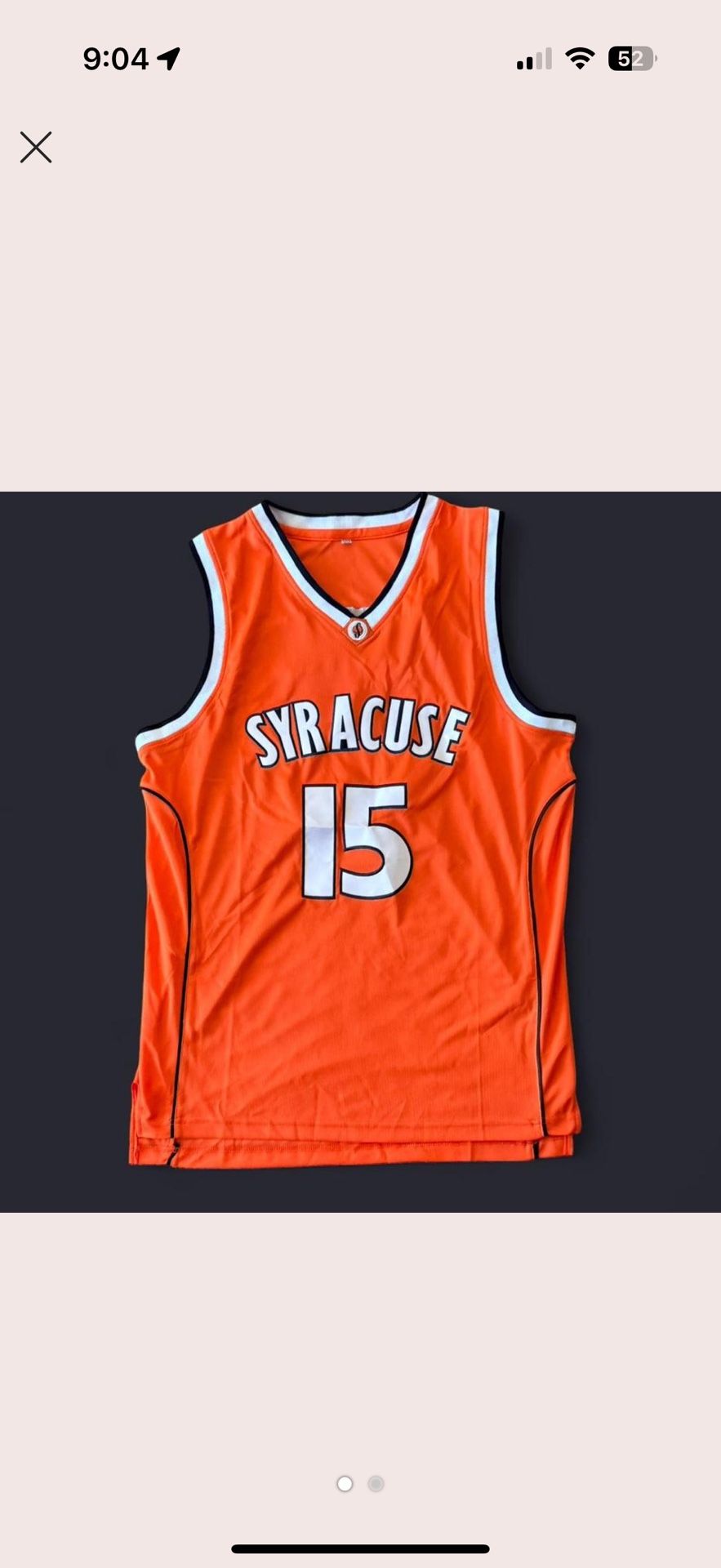 Carmelo Anthony Syracuse Basketball Jersey