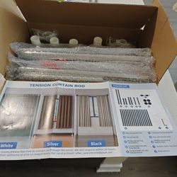 Curtain rod no drill (pick up or ship)