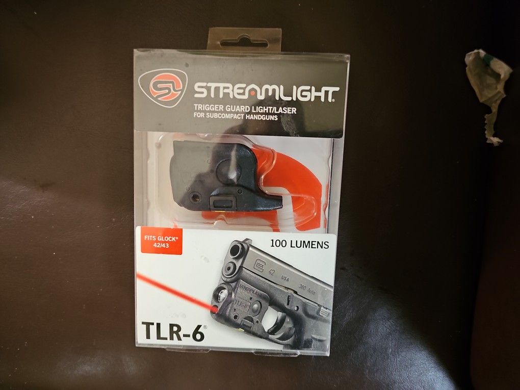 Streamlight TLR6 Light/Laser for G42/G43 Models***BRAND NIB, UNOPENED