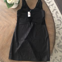 Black Dress With Mesh