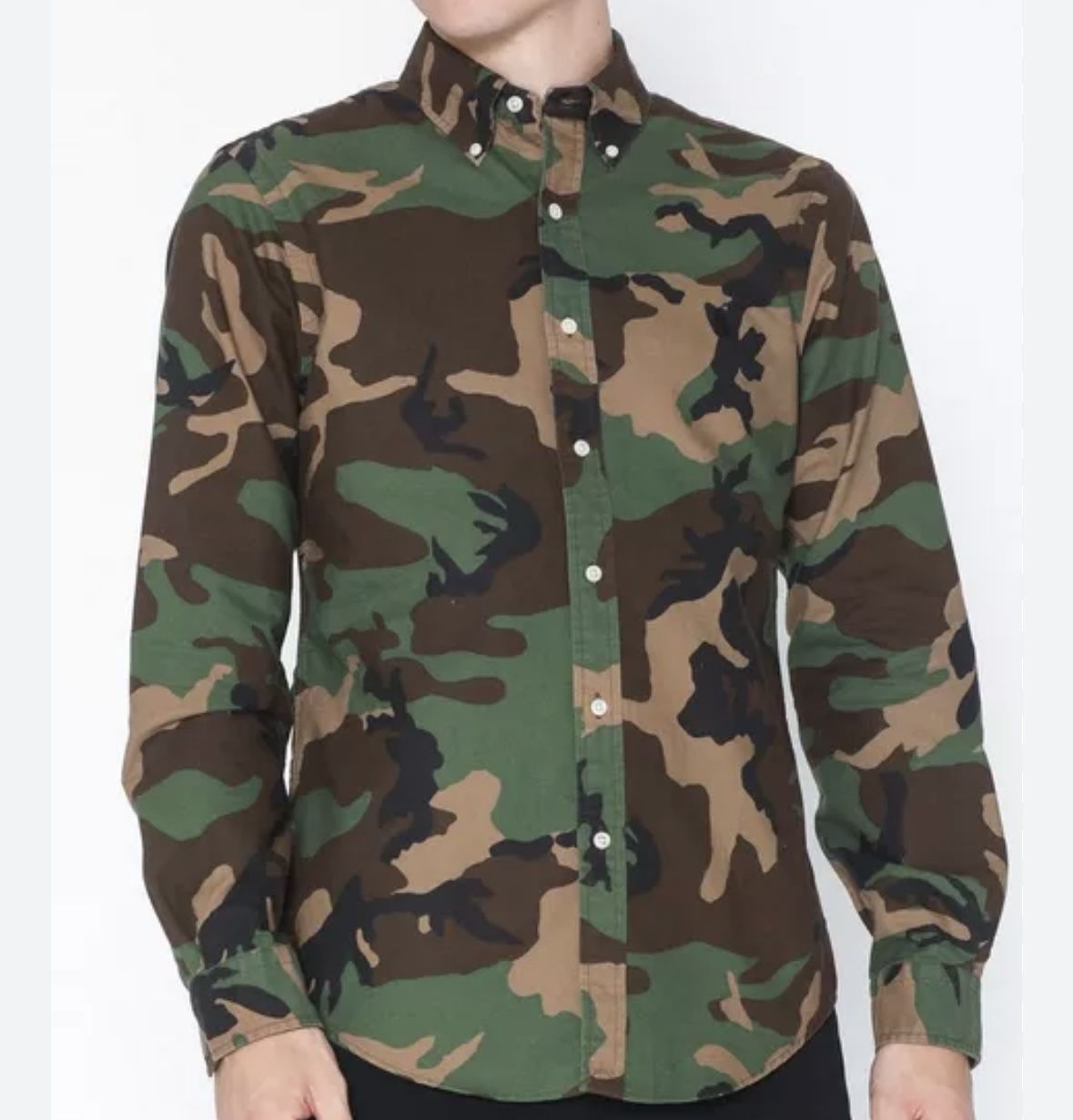 Ralph Lauren Camouflage Med Shirt
