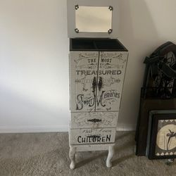 Jewelry cabinet, Please Read Description + Offer 