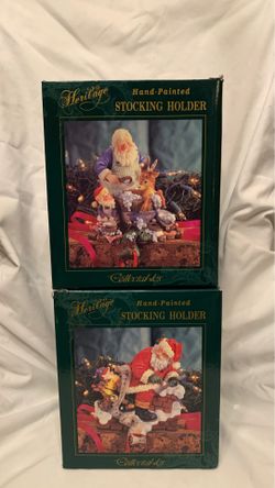 Weighted Santa Stocking Holders