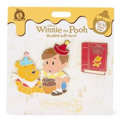 Disney Winnie the Pooh & Christopher Robin LR 12/12 Hundred Acre Wood Pin Set 🍯