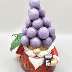 Jim Shore Grape Gnome “Grapeful For You” Figurine (contact info removed)