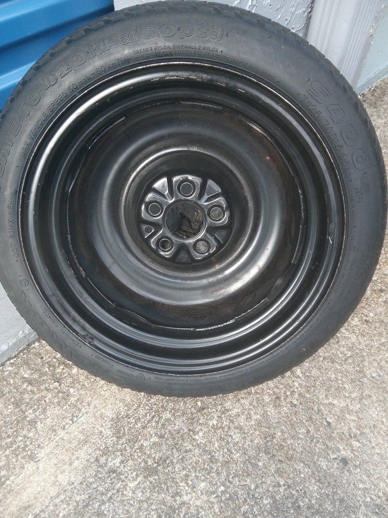 125/70 D15 95 M Spare Tire
