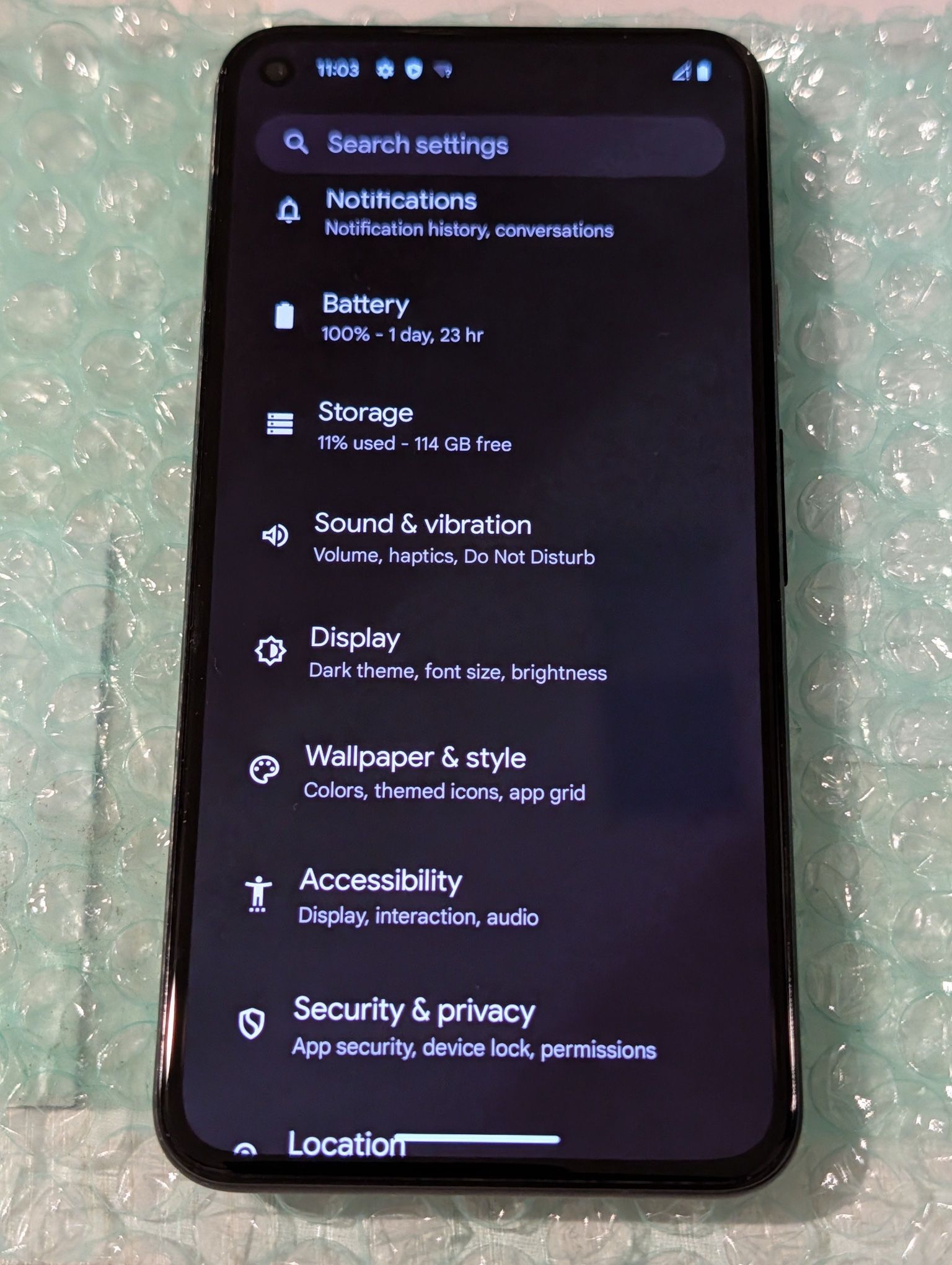 Google Pixel 5 - 128GB Unlocked