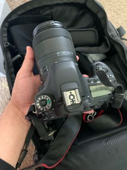 Canon EOS80D with 18-135mm lens