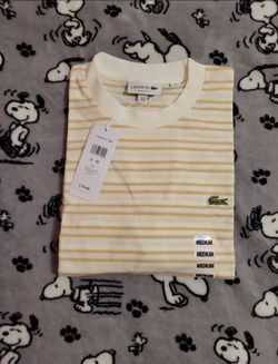 Lacoste Men's Classic Fit Striped T-Shirt Size Medium