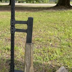 FirewoodSplitter Wood Log Splitter Portable Takedown Steel Kindling Splitter NEW