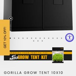 10 X 10 Gorilla Grow Tent