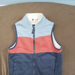Hanna Anderson Kids, Boys Sherpa Vest Size 8 Like New