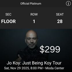 Jo Koy: Just Being Koy Tour 