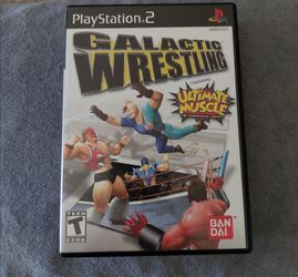 Galactic wrestling for Sony Playstation 2 PS2