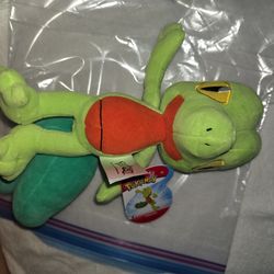 Treecko Pokémon plushie