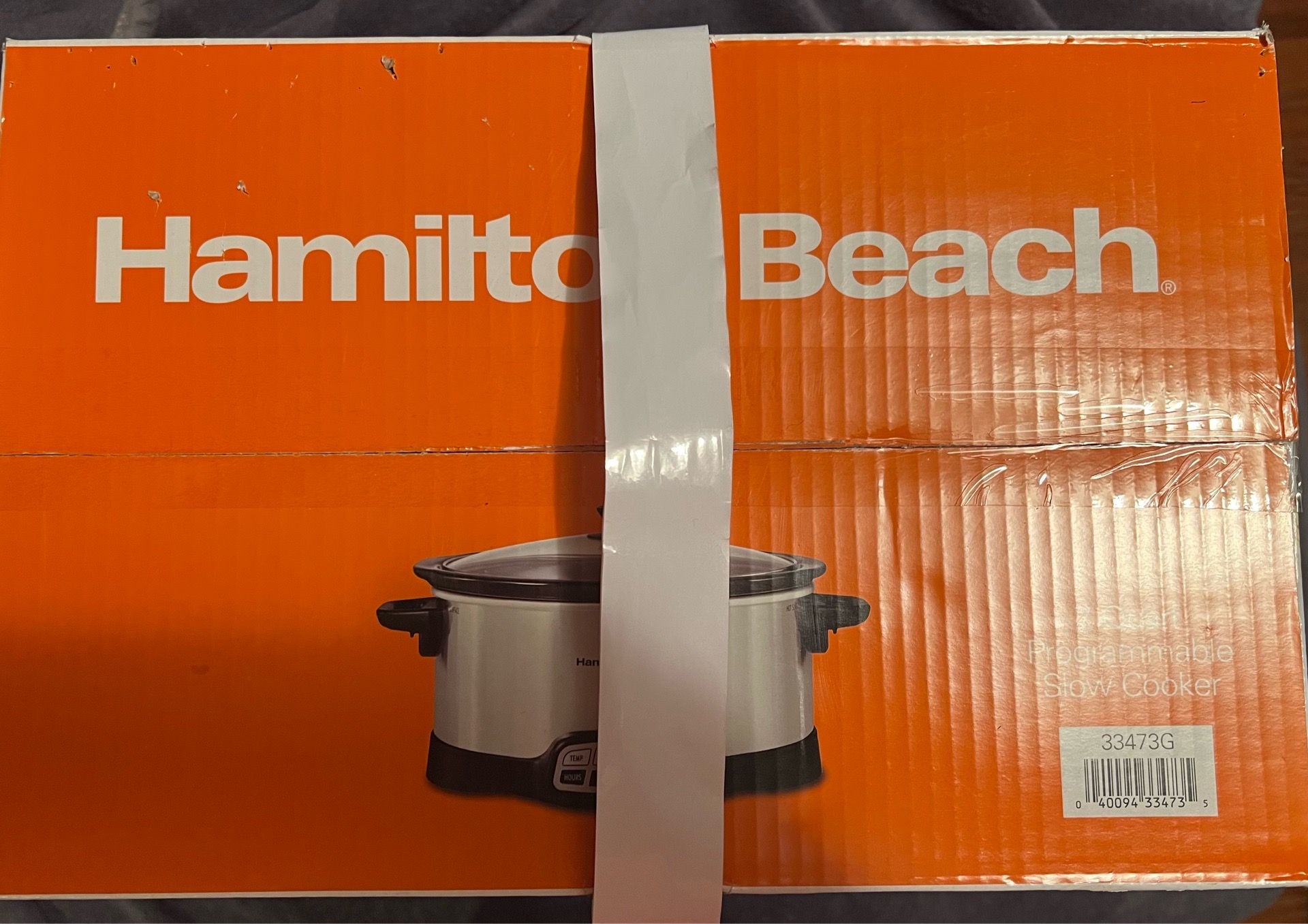 Hamilton Beach 7 Quart Programmable Slow Cooker 33473G