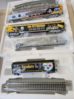 Pittsburgh Steelers Super Bowl XLIII Train Set