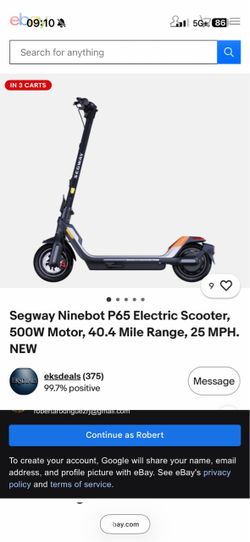 Segway P65 scooter